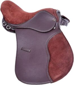 Aces Equine SYNTHETIC GENERAL PURPOSE EXTRA WIDE SADDLE