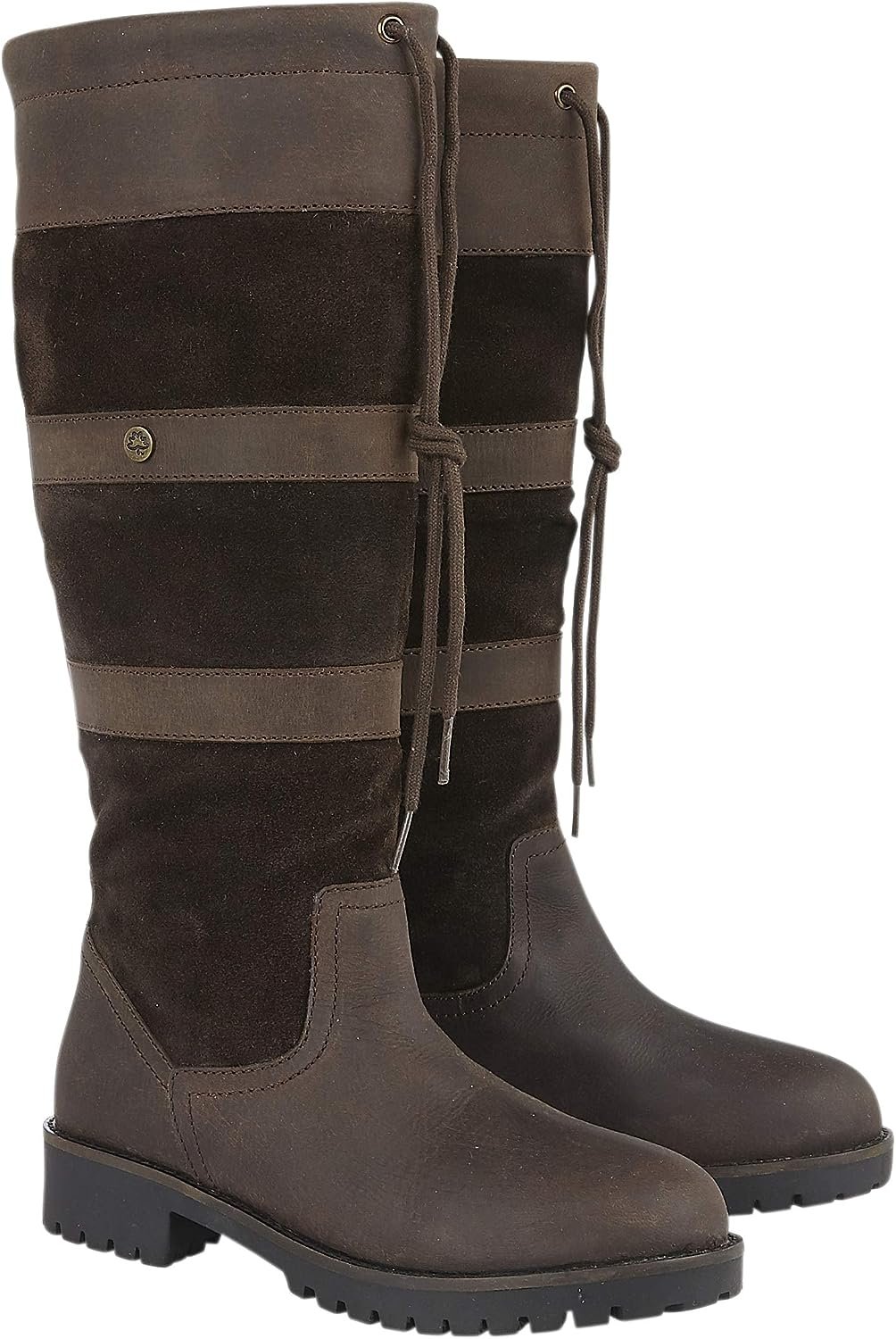 Bottes Cabotswood Amberley II Cuir Marron, Imperméables, Hauteur Genou - Femme Pointure 37 (Neuves Sans Boîte)