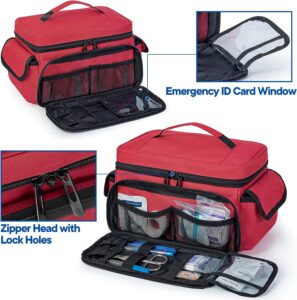 CURMIO Small First Aid Bag