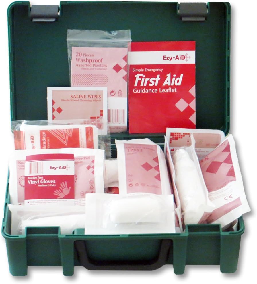 HSE Compliant - Travel Workplace First Aid Kit for 1 - 10 Persons