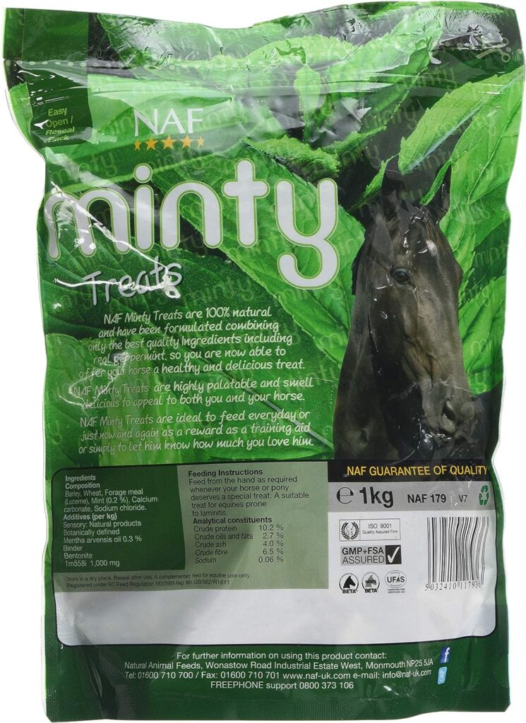 Natural Animal Feeds NAF Minty Treats