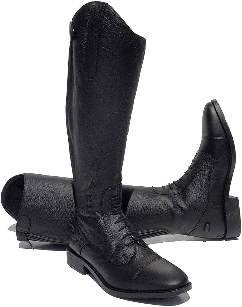 Rhinegold Elite Extra Short Luxus Leather Riding Boot