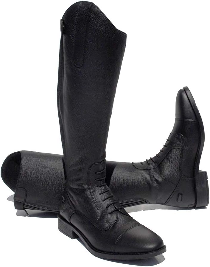 Rhinegold Elite Extra Short Luxus Leather Riding Boot