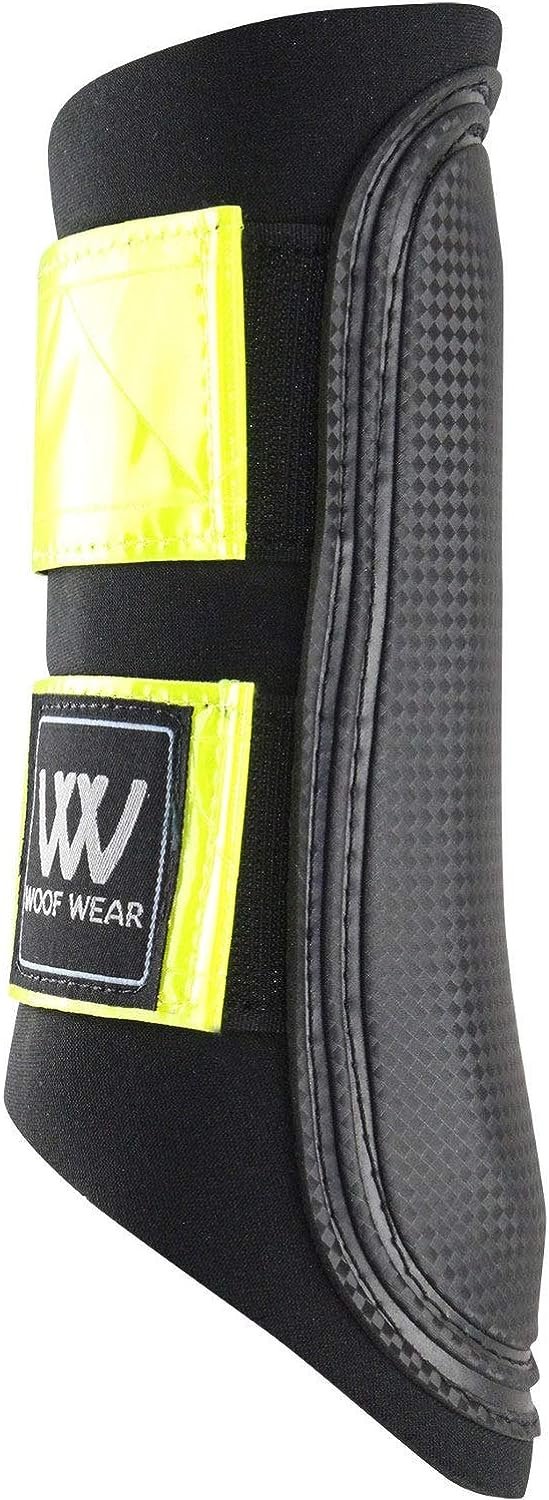 Bottes Brossage Woof Wear Bottes De Brossage Pour Chevaux Woof Wear - Couleur Bordeaux/noir, Paire Neuve Protection Club Cheval Boots