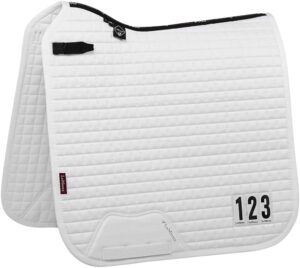 LeMieux Dressage Cotton Competition Square Saddle Pad