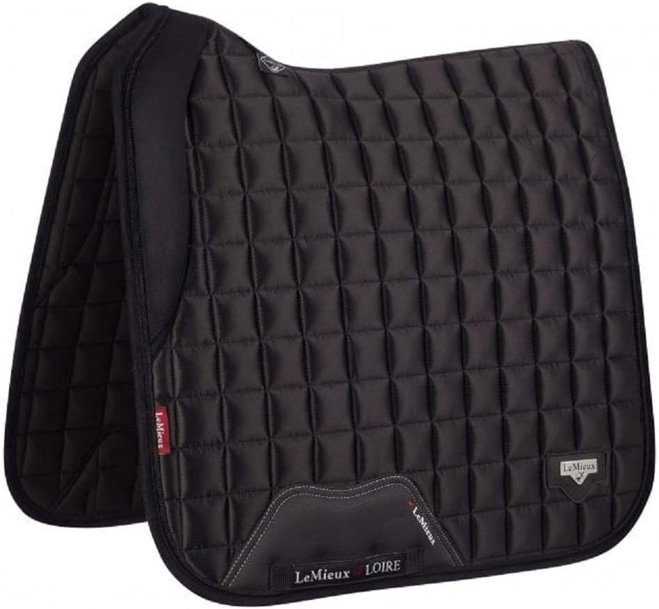 LeMieux Dressage Loire Memory Square Saddle Pad - Saddle Pads for Horses - Equestrian Riding Equipment and Accessories