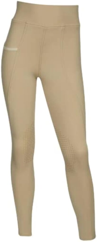 LeMieux Pull On Jodhpurs for Girls Young Riders - Equestrian Riding Tights - Full Seat Youth Horseback Riding Gear