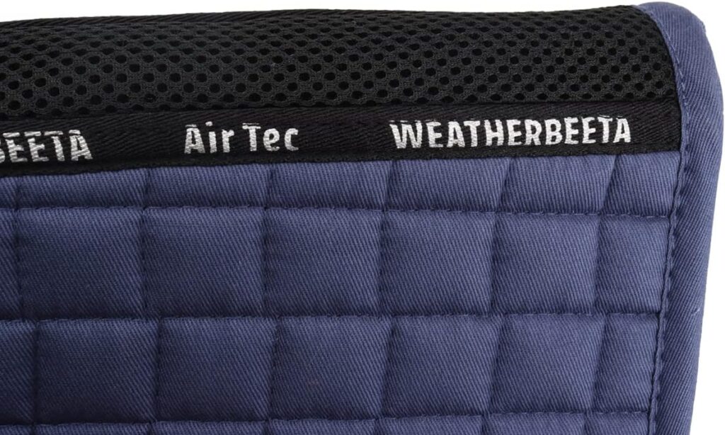 Weatherbeeta Prime Dressage Saddle Pad - Blueberry - Breathable