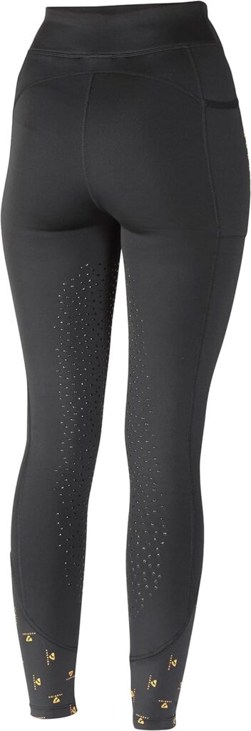 Aubrion Porter Maids Winter Riding Tights - Jet Black