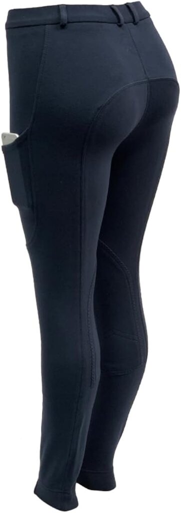 Autumnn Equestrian Jodhpurs Ladies Navy Jodphurs Ladies Equestrian with Two Phone Pockets Horse Riding Breeches Ladies Jodhpurs