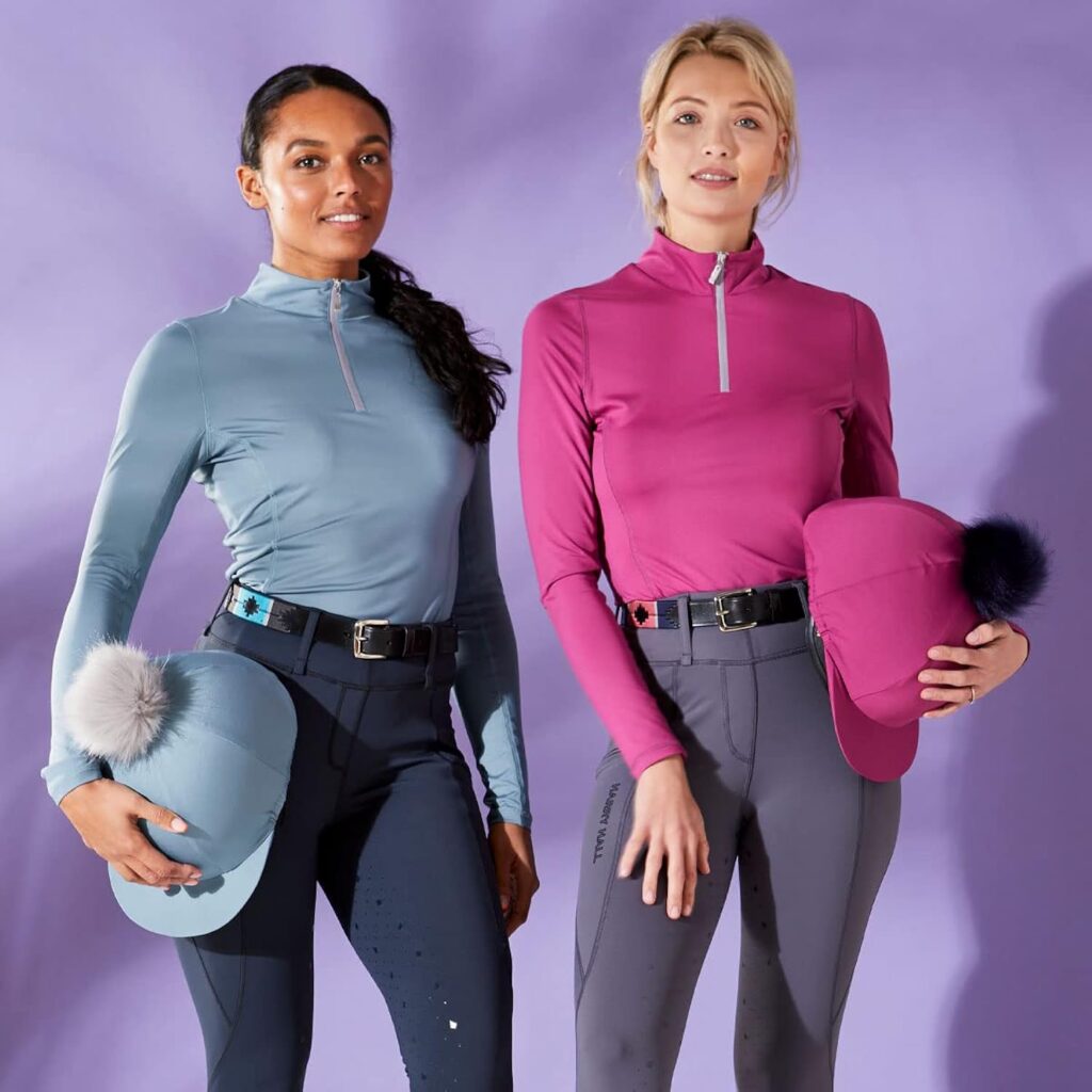 Harry Hall Ladies Base Layer - Smart, Stylish, and Practical - Breathable, and Moisture-Wicking Fabric - Great for Training and Everyday Wear - Machine Washable