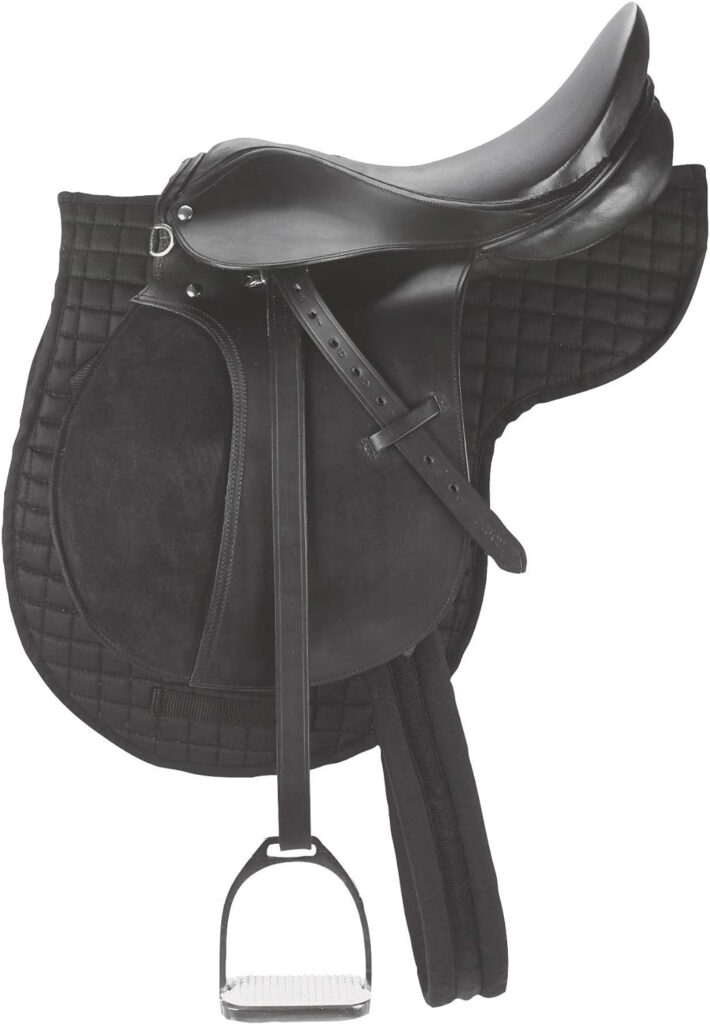 Kerbl 32285 Haflinger Saddle Set - Black