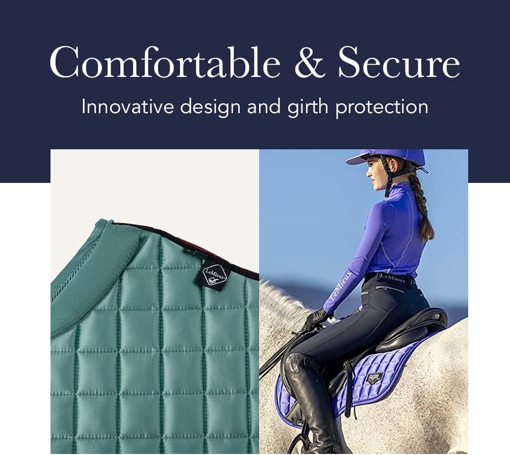 LeMieux Close Contact Saddle Pad - Saddle Pads for Horses - Equestrian Riding Equipment and Accessories