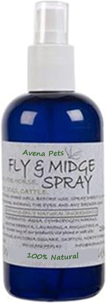 Natural Animal Fly Midge Spray 250ml: For Dog, Horse, Pony