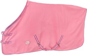 NEW HORSE COB PONY PINK SHOW TRAVEL FLEECE RUG