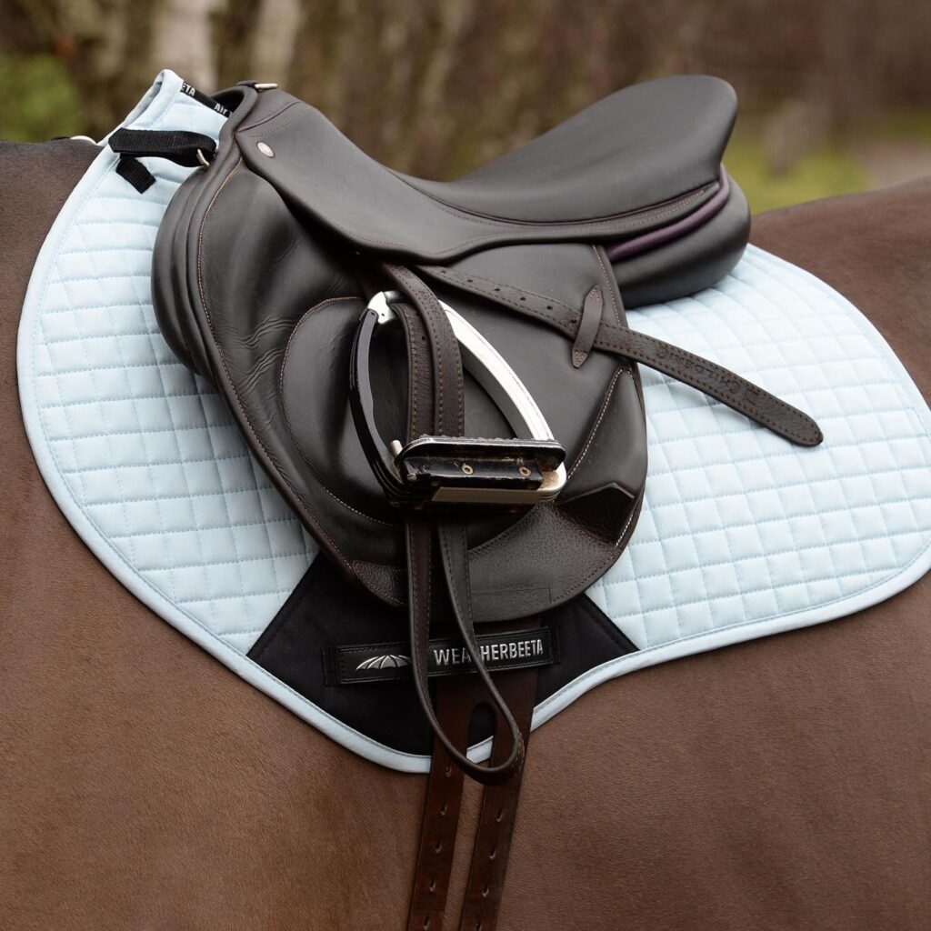 WeatherBeeta Prime Jump Shaped Saddle Pad, Black, Full