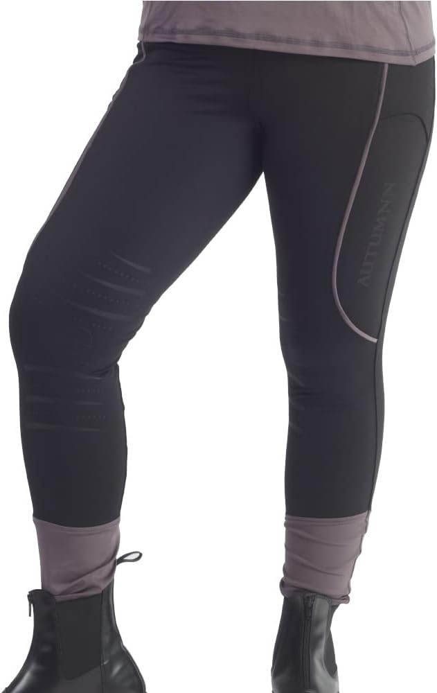 Riding Tights Ladies Horse Riding Leggings Matt Silicone Knee Grip Phone Pockets Breeches Equestrian Clothing Women