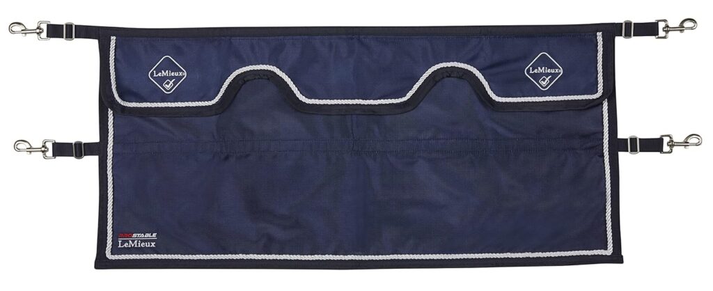 LeMieux Stable Guard with Adjustable Straps Strong Clips - Navy - Accessory for Yard - One Size