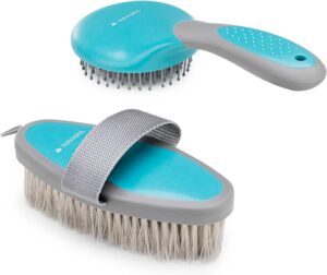 Navaris Horse Grooming Brush Set