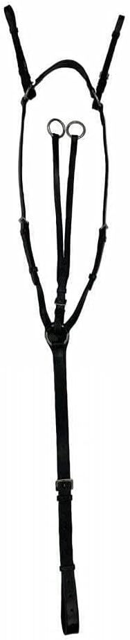 Shires Aviemore Hunt Weight Breastplate-Black Cob