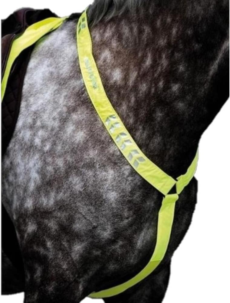 Shires Equi-Flector Breastplate - Yellow