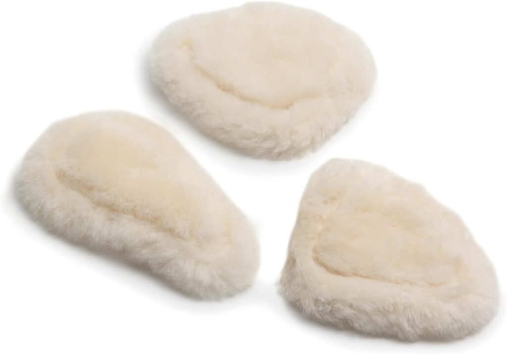 Shires Replacement Sheepskin Pads for the 5 Point Breastplate