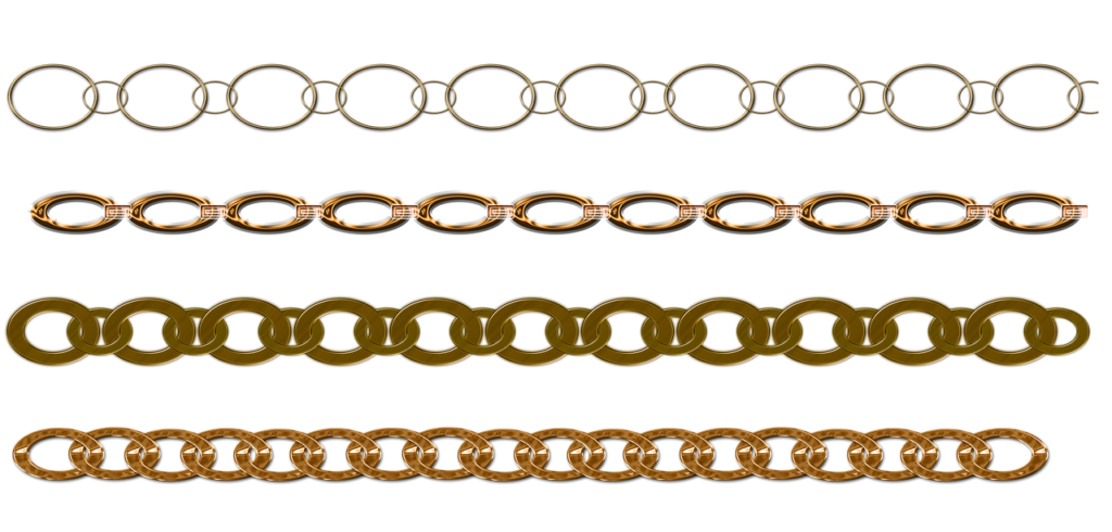 Shorefields No.515/PP Equestrian Chain Ring on Plate 50mm x 50mm Pack of 2 (Galvanised)