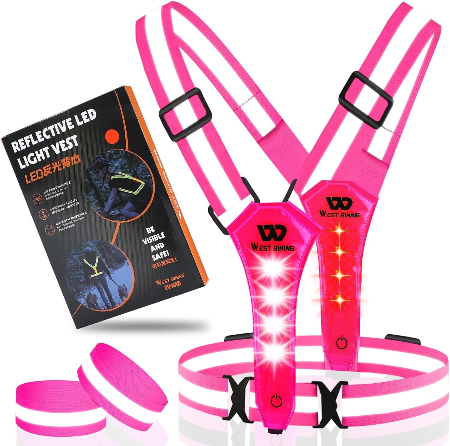 Led Reflective ICOCOPRO LED Reflective Vest Review - Horse Excel