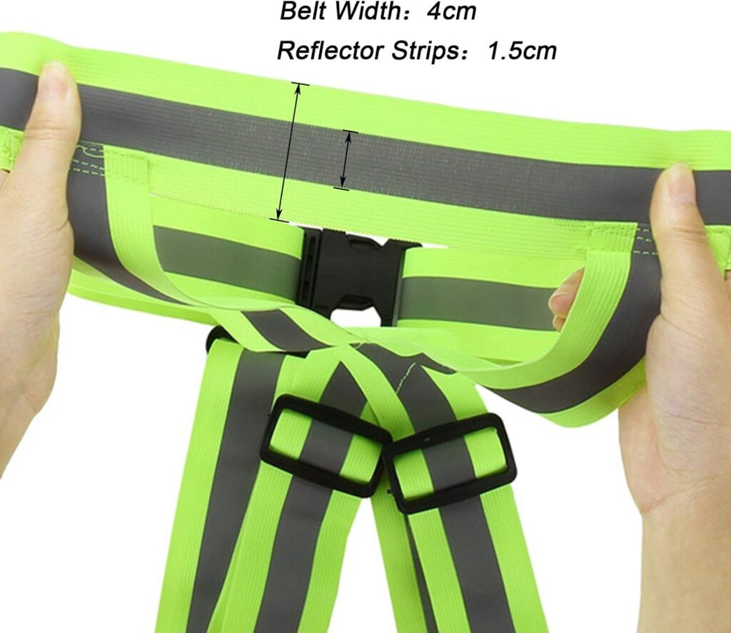 SIVENKE Reflective Vest High Visibility Vest Outdoor Safety Gear for Running Cycling Lightweight Adjustable Elastic Unisex