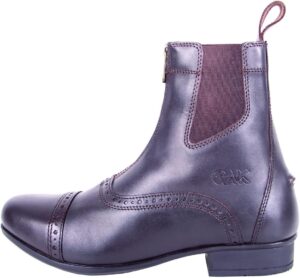 AK Hi Tec Full Grain Leather Zip-up Paddock Ankle Horse Riding Boots