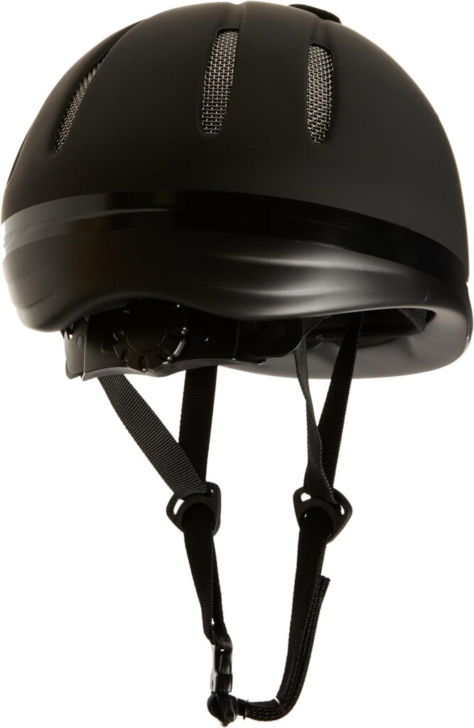 Covalliero Riding Helmet Carbonic VG1 Anthracite, Unisex, Helm Reithelm Carbonic VG1