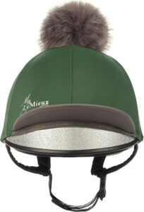 LeMieux Pom Pom Horse Riding Hat Silk