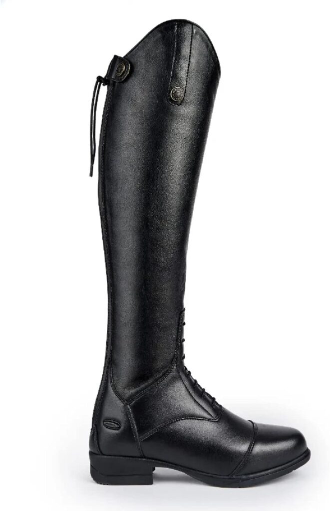 Moretta Shires Luisa Adults Synthetic Riding Boots - Black