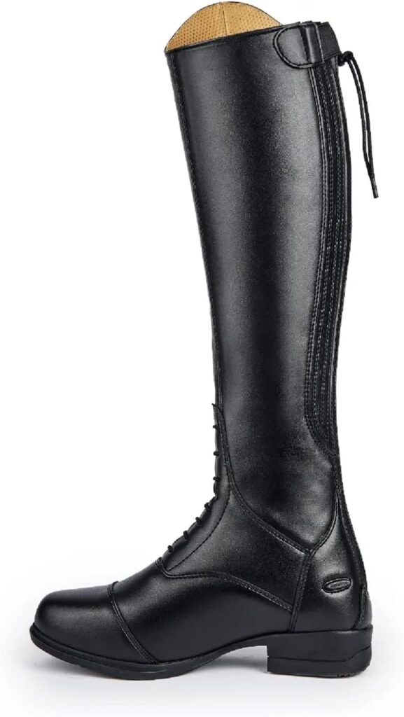 Moretta Shires Luisa Adults Synthetic Riding Boots - Black