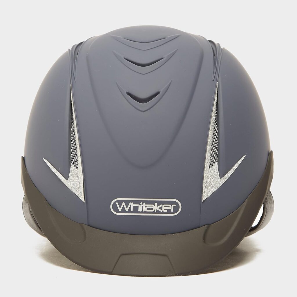 Other Unisex Wht1515 WHITAKER NRG HELMET NAVY SILVER, Transparent, 58-62 cm UK