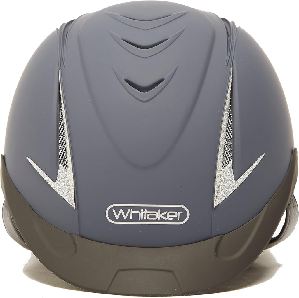 Other Unisex Wht1515 WHITAKER NRG HELMET NAVY SILVER, Transparent, 58-62 cm UK