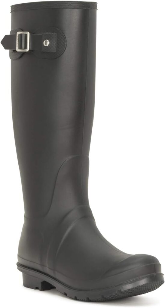 Polar Womens Original Tall Side Buckle Dog Walking Snow Rain Waterproof Wellington Boot