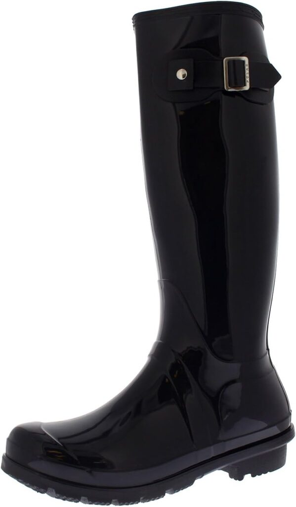 Polar Womens Original Tall Side Buckle Dog Walking Snow Rain Waterproof Wellington Boot