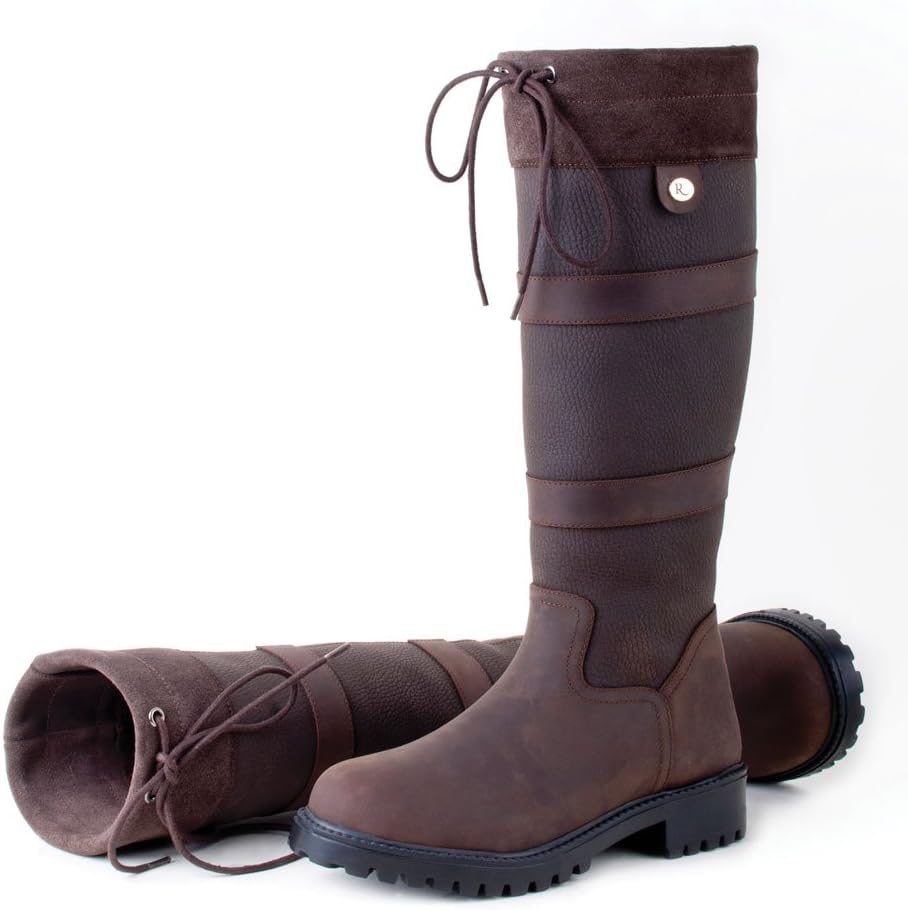 Rhinegold Elite Brooklyn Leather Country Boot