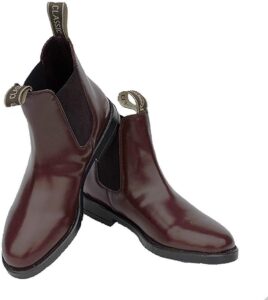 Rhinegold Unisex-Youth Comfey Classic Jodhpur Boots