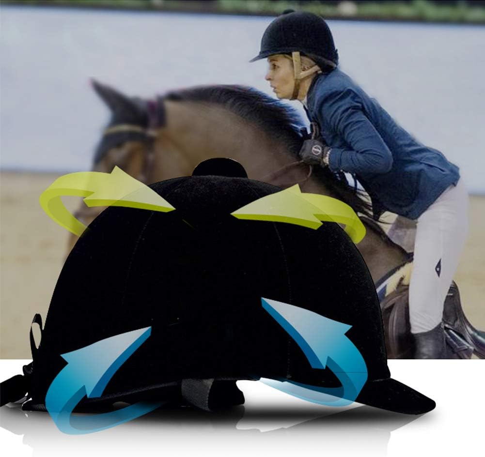 Riding Helmet, Horse Riding Sport Helmets Protective Head Gear for Women Men Equestrian Equipment